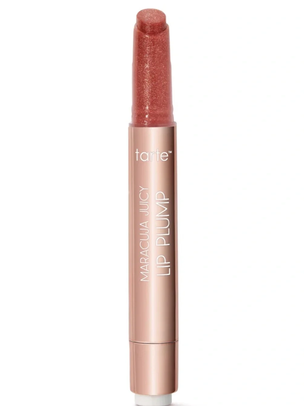 🌻Tarte Maracuja Juicy Lip Plump — Rosy Mauve Shimmer Glass New FullSz